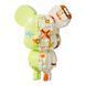 Конструктор JAKI Maker POP Magnet Bear серія Кіберпанк ведмедики Магнітний вайб JK6250-3 зелений