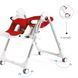 Стульчик для кормления с функцией шезлонга Peg-Perego Prima Pappa Follow Me Ice IH01000000BL73 серый