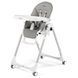 Стульчик для кормления с функцией шезлонга Peg-Perego Prima Pappa Follow Me Ice IH01000000BL73 серый