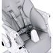 Стульчик для кормления с функцией шезлонга Peg-Perego Prima Pappa Follow Me Ice IH01000000BL73 серый