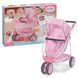 Трехколесная коляска 2 в 1 для куклы Baby Born Deluxe Pram Flowers Zapf Creation 841082