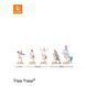 Універсальний дитячій стiльчик Stokke Tripp Trapp 100105 (whitewash)