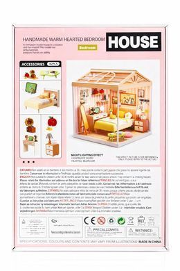 Конструктор-румбокс Спальня Dreamy Bay Scene Mini House 8004 с LED-подсветкой
