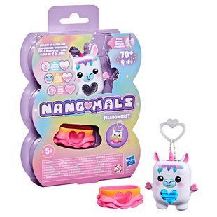 Інтерактивна іграшка Nanomals S1 Білий єдиноріг Hasbro G2210