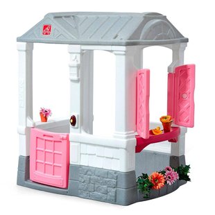 Игровой детский дом Courtyard Cottage Step2 778700 розовый