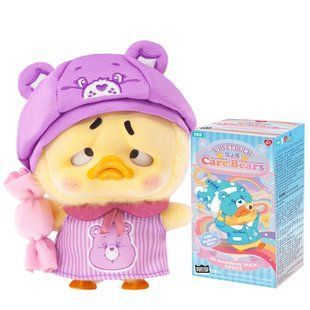 Колекційна м'яка іграшка з кільцем POP TOP 1983toys Upset Duck x Care Bears Будь веселкою AP17183806800C