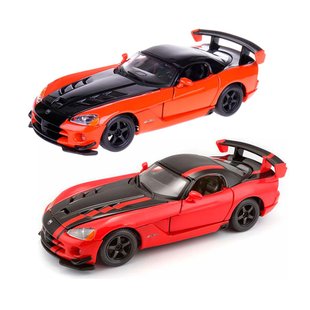 Металлическая машинка Dodge Viper Srt10 Acr (цвет в ассортименте, 1:24) Bburago 18-22114