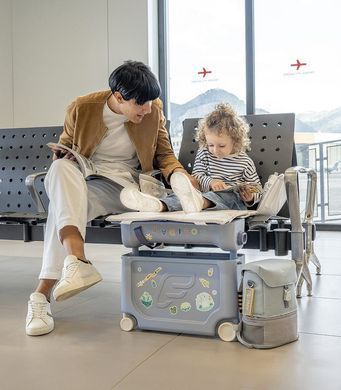 Дитяча валіза-ліжечко для подорожей Stokke Bedbox by Jetkids 681302 Arctic Blue