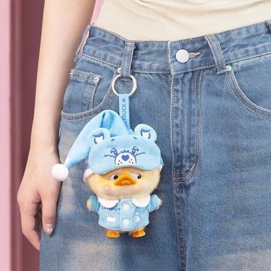 Коллекционная мягкая игрушка с кольцом POP TOP 1983toys Upset Duck x Care Bears Будь радугой