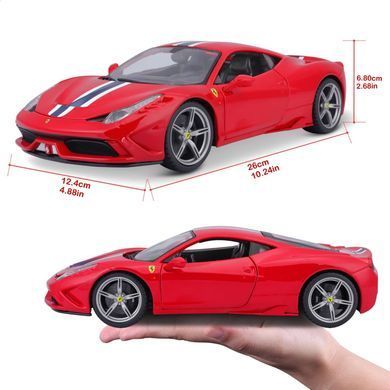 Металлическая автомодель Ferrari 458 Speciale (1:18) Bburago 18-16002