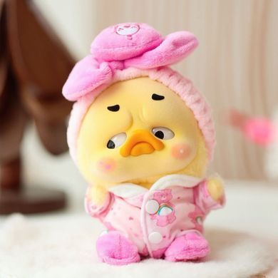 Коллекционная мягкая игрушка с кольцом POP TOP 1983toys Upset Duck x Care Bears Будь радугой