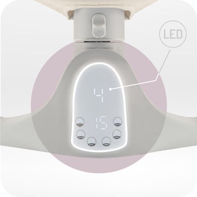 Електрична гойдалка MoMi KENANI Onyx Sand BULE00041