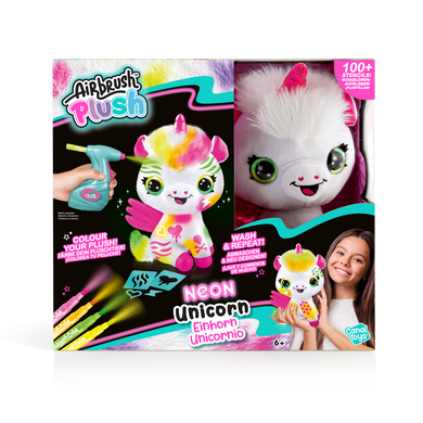 Набір AirBrush Plush DIY Єдиноріг неон Canal Toys AIR024