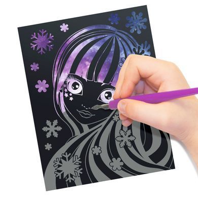 Набір для творчості Гратаж Зоряні гравюри Scratch and Sketch Nebulous Stars 11014