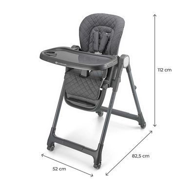 Стільчик для годування 3 в 1 Kinderkraft Tulo Grey KHTULO00GRY0000