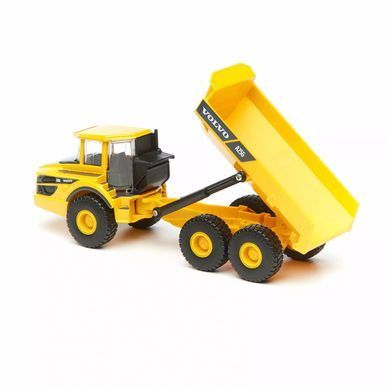 Уцінка Металева машинка Самоскид серії Construction (1:50) Volvo A25G Bburago 18-32085