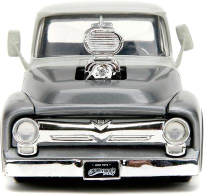 Металлическая машинка (1:24) Street Fighter 1956 года Ford F-100 с фигуркой Гайла Jada Toys 253255057