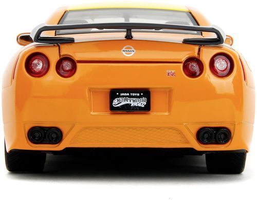 Металева машинка Naruto 2009 Nissan GT-R (R35) 1:24 з фігуркою Наруто Jada Toys 253255054