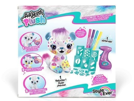 Уценка Набор для творчества Котенок AirBrush Plush Kitty Style 4 Ever Canal Toys OFG272