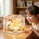 Конструктор-румбокс Спальня Dreamy Bay Scene Mini House 8004 с LED-подсветкой