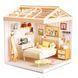 Конструктор-румбокс Спальня Dreamy Bay Scene Mini House 8004 с LED-подсветкой