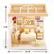 Конструктор-румбокс Спальня Dreamy Bay Scene Mini House 8004 с LED-подсветкой