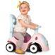 Машинка-каталка з батьківською ручкою Maestro 3 в 1 Smoby 720305 рожева