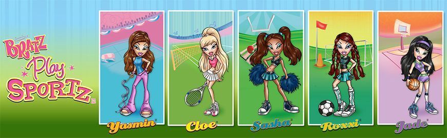 Лялька Саша Bratz Play Sportz Sasha Cheerleading Doll MGA 569565