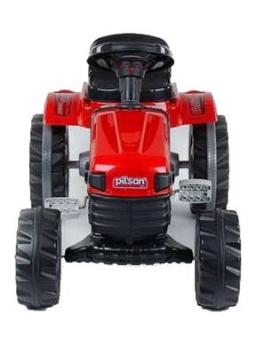 Дитячий педальний трактор з причепом Active pedal tractor Pilsan 073168 червоний