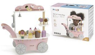 Дерев'яний ігровий набір 3в1 Магазин морозива PolarB Viga Toys 44054 Mini Ice Cream Shop