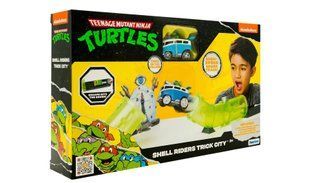 Уценка Игровой набор Безумный тоннель Ракушки-ниндзя TMNT Shell Riders Trick City Funrise 71029