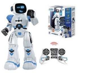 Уцінка Програмований робот на радіокеруванні Роббі 2.0 STEM Xtrem Bots Robbie 2.0 BlueRocket XT3803272