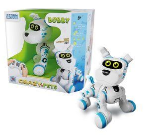 Уценка Интерактивная игрушка на радиоуправлении Робо-пес Бобби Xtrem Bots BlueRocket XT3803420