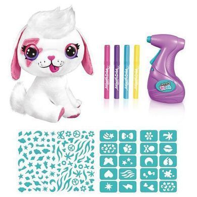 Уцінка Плюшевий набір Щеня AirBrush Plush Puppy Style 4 Ever Canal Toys OFG249 з аерографом