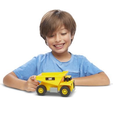Игрушка CAT мини самосвал (15 cм) Power Mini Crew Dump Truck Funrise 82261 звук, свет