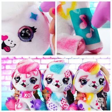 Уцінка Плюшевий набір Щеня AirBrush Plush Puppy Style 4 Ever Canal Toys OFG249 з аерографом