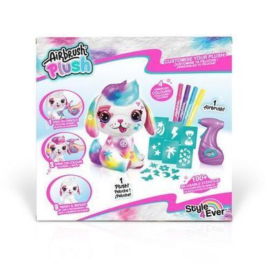Уцінка Плюшевий набір Щеня AirBrush Plush Puppy Style 4 Ever Canal Toys OFG249 з аерографом
