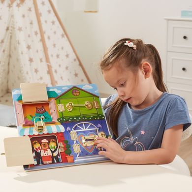 Развивающая игрушка бизиборд&nbsp;Домик&nbsp;PolarB Viga Toys 44653