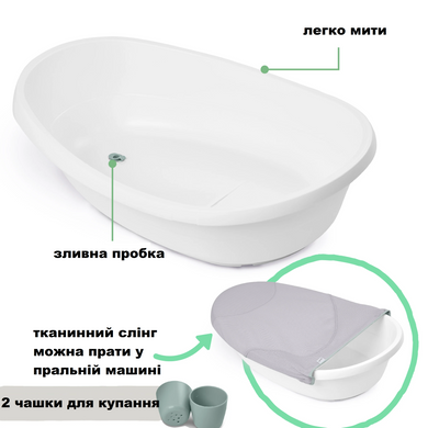 Детская ванночка для купания 4 в 1 Room to Soak Ingenuity 19924