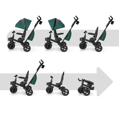 Детский трехколесный велосипед Spinstep 2 Plus Green KRSPST02GREPL00
