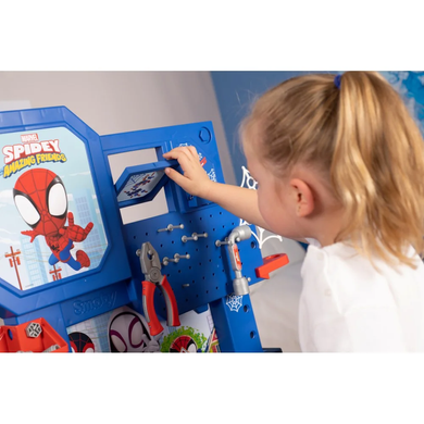 Игровой набор мастерской с инструментами Spidey Bricolo Workbench Smoby 7600360742