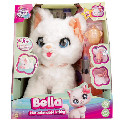 Плюшевая интерактивная игрушка Очаровательный котенок Белла Club Petz Belle the adorable Kitty IMC Toys 907737