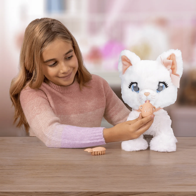 Плюшевая интерактивная игрушка Очаровательный котенок Белла Club Petz Belle the adorable Kitty IMC Toys 907737