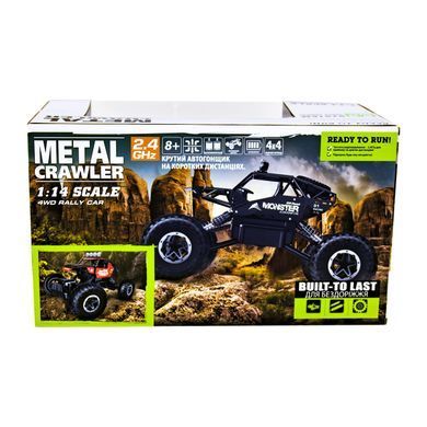 Позашляховик на радіокеруванні Off-Road Metal Crawler 4WD Where The Trail Ends (1:14, 7.2V) Sulong Toys SL-121RHMBl