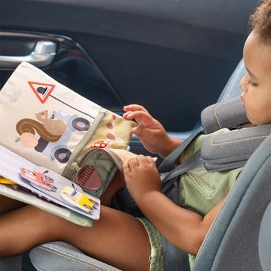Развивающий центр для автомобиля Книга путешественника Quiet Ride Book Taf Toys 13825