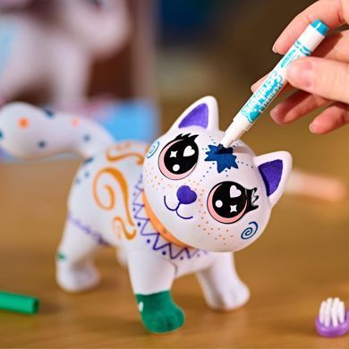Уценка Набор для творчества Котик-великан Дженни Washimals Jumbo Pets Mega Jenny Crayola 74-7518
