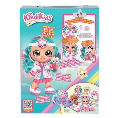 Уцінка Вінілова лялька Лікар Сінді Попс Kindi Kids Fun Time Friends Moose Toys 50036