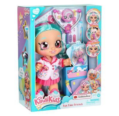 Уцінка Вінілова лялька Лікар Сінді Попс Kindi Kids Fun Time Friends Moose Toys 50036