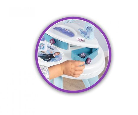 Туалетний столик 2в1 зі стільчиком Перукарня Фроузен Frozen Smoby 320244
