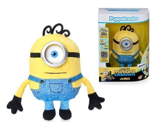 Интерактивная мягкая игрушка Муртады Джеймс Wow! Stuff Universal Minions James Palm Puppetronic Real FX MIN-1051
